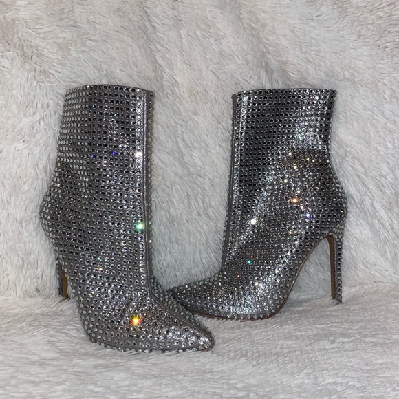 Steve Madden Shoes Steve Madden Winnings Rhinestone Heeled Ankle